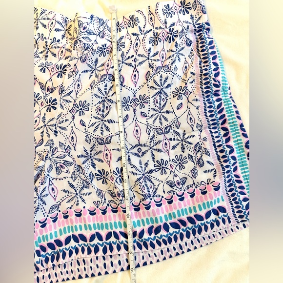 *NWOT* Lilly Pulitzer Neilah Short Resort White “Time to Shine” Engineered Print - Picture 11 of 13